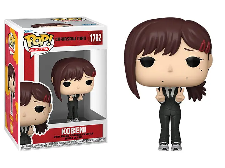 Фигурка Funko Pop Человек бензопила  Кобени Chainsaw Man Kobeni 10 см FP CM K 1762 - фото 2