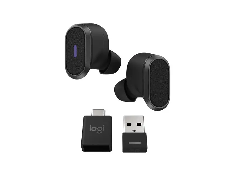 Навушники TWS Logitech Zone True Wireless Graphite (985-001082) - фото 2