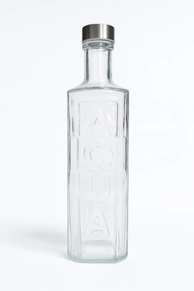 Пляшка Aqua 1 л з металевою кришкою