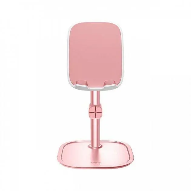 Настільний тримач для телефона Baseus Literary Youth Desktop Bracket (+Wireless Charging) Rose gold SUWY-D0R - фото 3