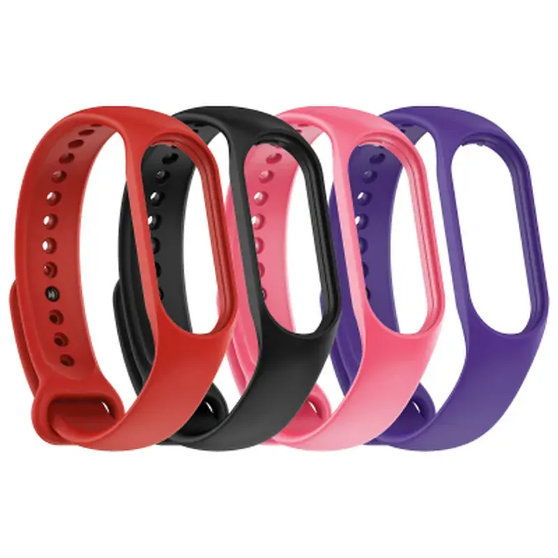 Ремінець до фітнес браслета Armorstandart комплект 4шт Xiaomi Mi Band 7/6/5 Sport (ARM87048) - фото 2