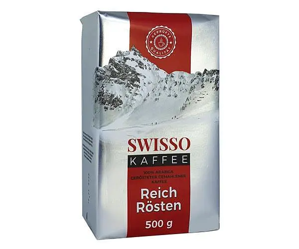 Кава Swissо Kaffee Reich Rosten Мелена 500 г