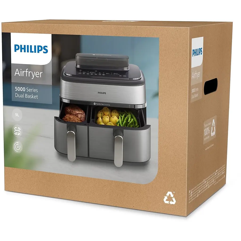 Мультипечь Philips Ovi Dual Steam 2750 Вт (NA555/00) - фото 6