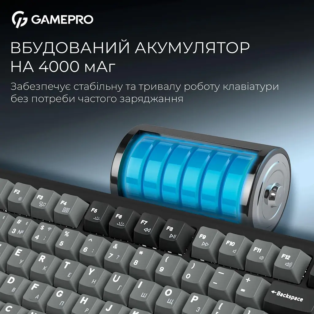 Клавиатура GamePro Asgard Yord (MK266BK) - фото 4