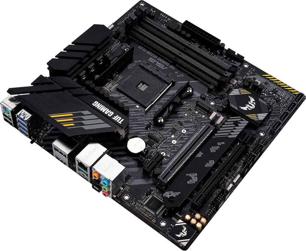 ASUS Материнська плата TUF GAMING B550M-PLUS sAM4 B550 4xDDR4 M.2 HDMI DP mATX - фото 10