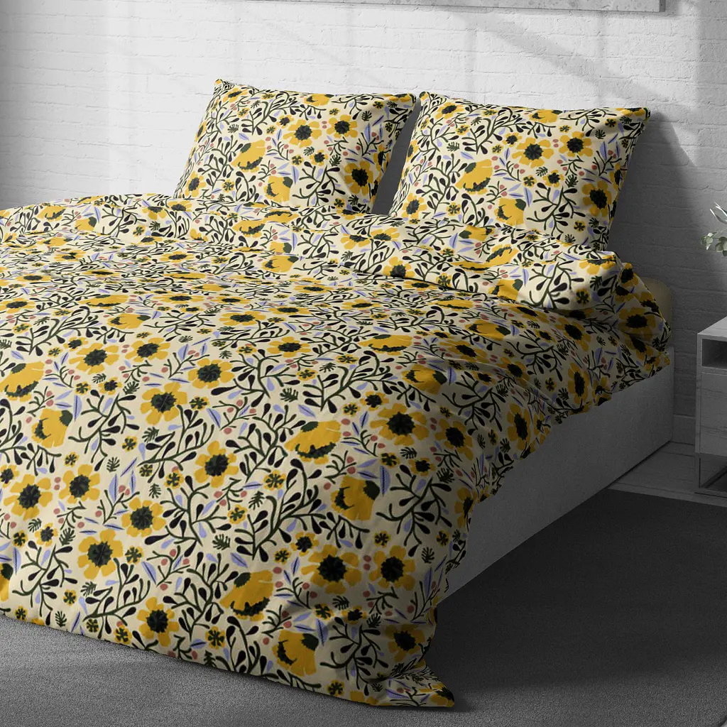Комплект постельного белья LeLit P-0205/1 Двуспальный 180х215 см (le2000000309972) - фото 4