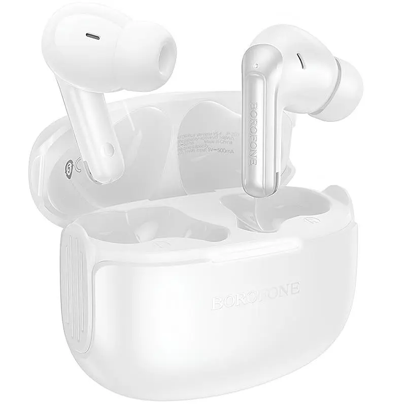 Беспроводные TWS наушники Borofone FQ9 Plus Peaceful ANC+ENC - фото 2