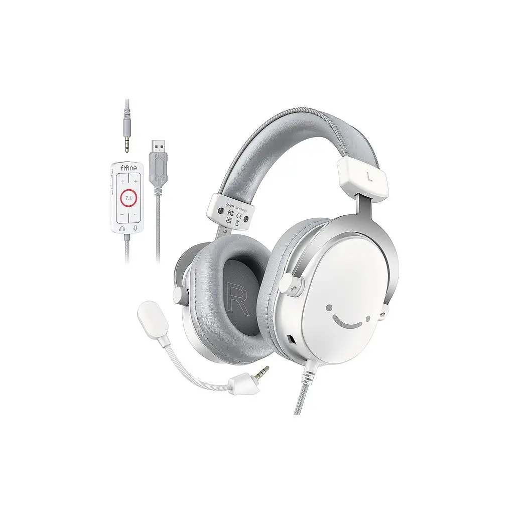 Навушники Fifine H9W White (H9W) - фото 3