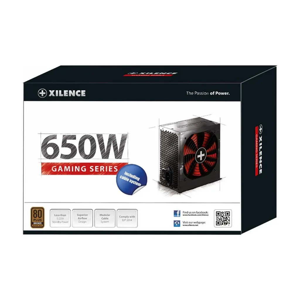 Блок живлення Xilence 650W (XP650R10) - фото 5
