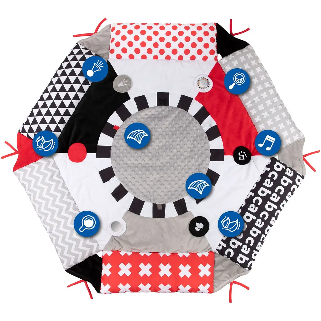 Развивающий коврик Canpol Babies Sensory Toys (68/077) - фото 5