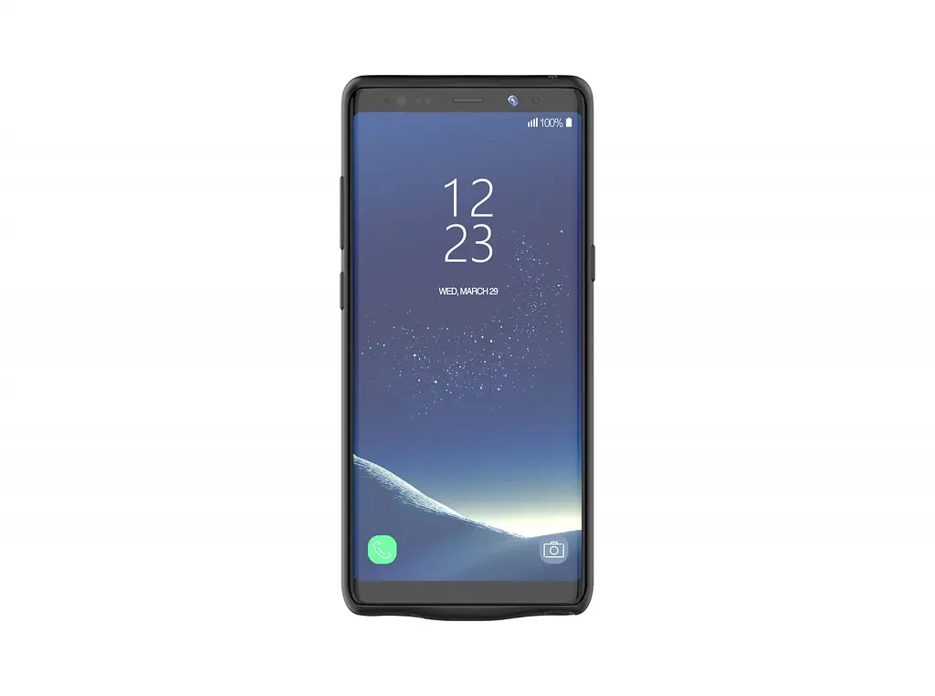 Чехол-аккумулятор XON PowerCase для Samsung Note 8 6500 mAh Черный (PCBS2308165И 1301) - фото 2