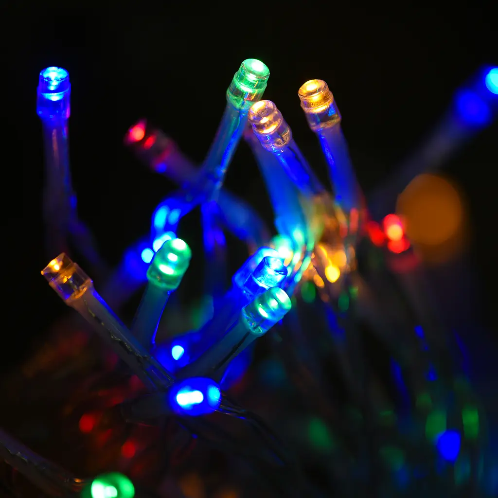 Електрогірлянда Yes! Fun нитка 70 LED статична 4.9 м різнокольорова (975058) - фото 7