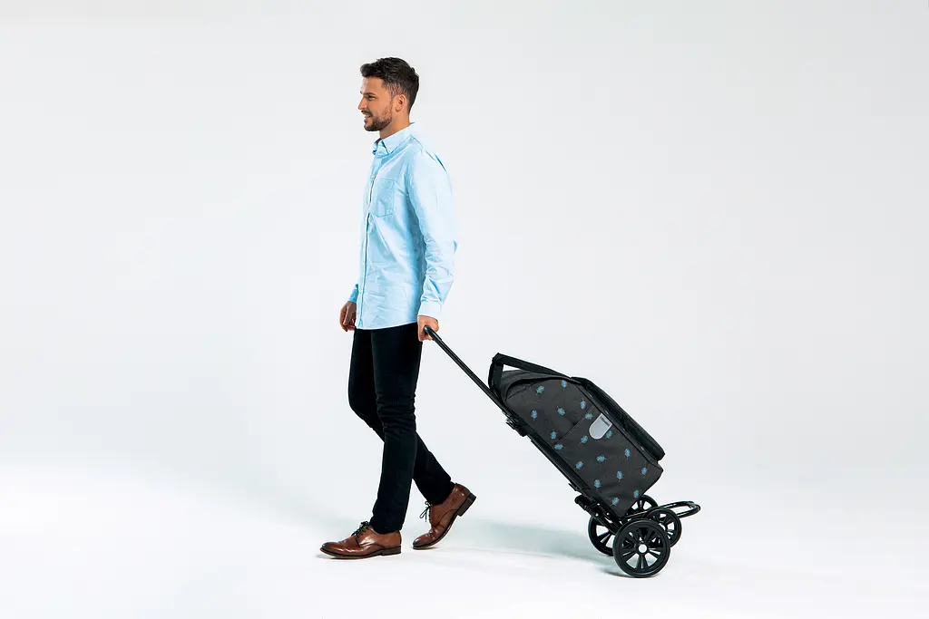 Сумка-візок Andersen Quattro Shopper Senta Black (185-028-80) - фото 8