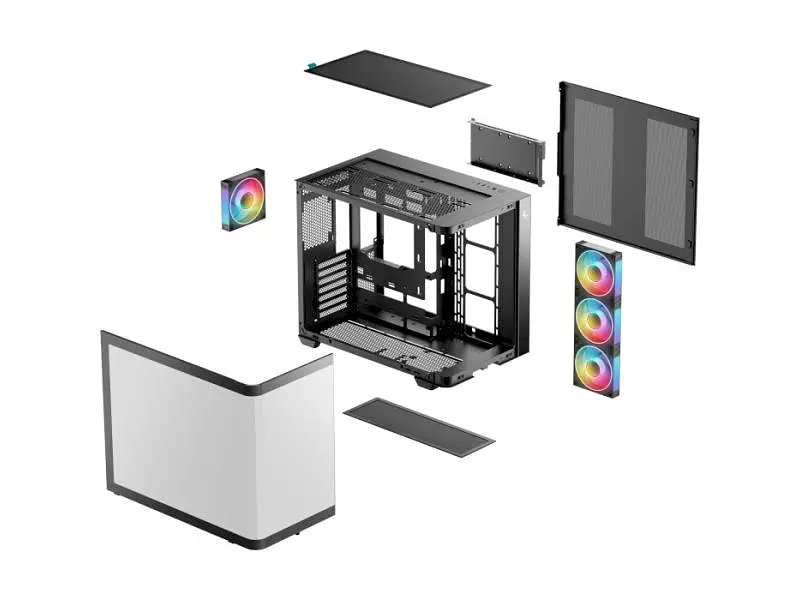 Корпус Deepcool CG530U 4F Black (R-CG530U-BKAGA4-G) - фото 8
