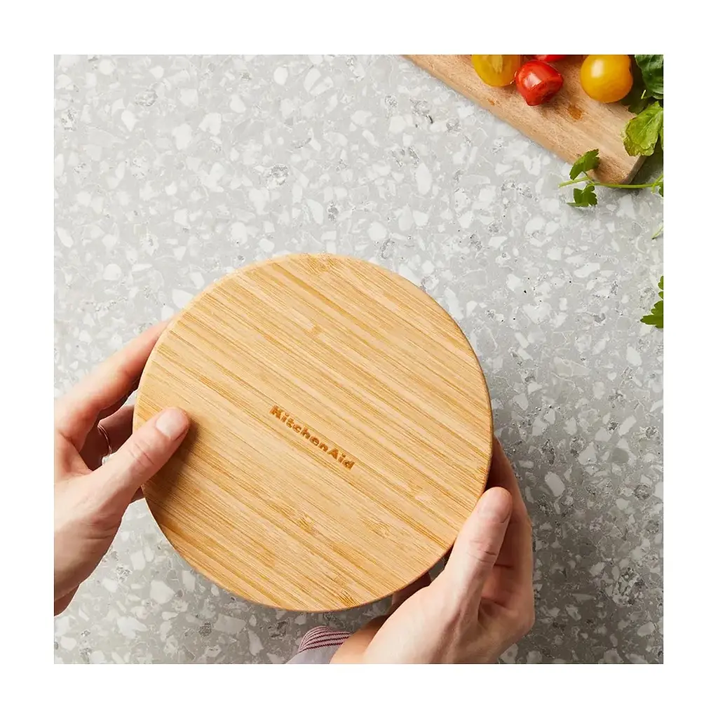 Миска KitchenAid Matte Oven-to-table з чорного керамограніту з кришкою (CC004972-001) - фото 6