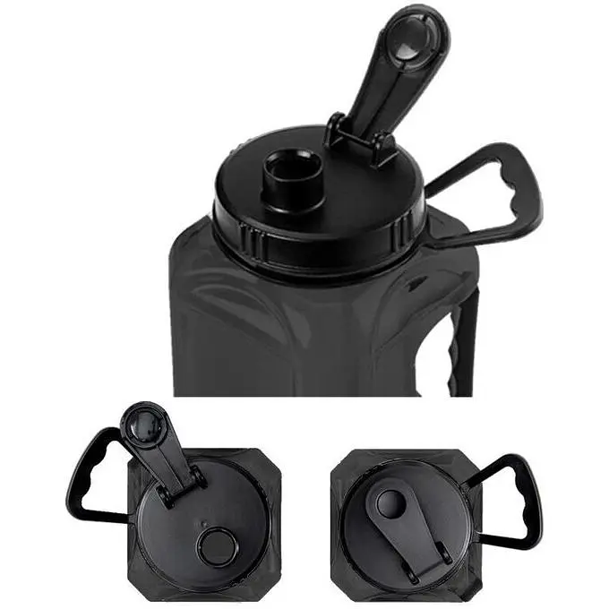 Бутылка IronFlex Water Jug Gallon 2.4 л Black - фото 4