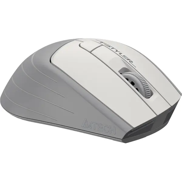 Бездротова миша A4Tech Fstyler FG30 Wireless Grey/White (FG30 (Grey+White)) - фото 5
