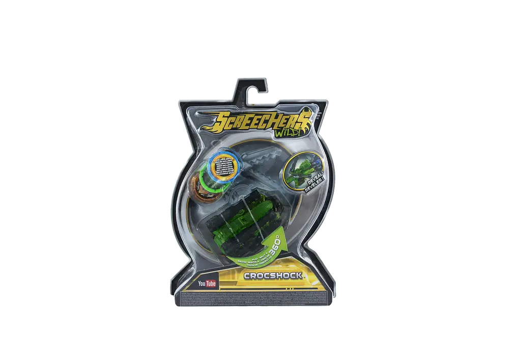 Машинка-трансформер Screechers Wild L2 Крокшок (EU683124) - фото 4