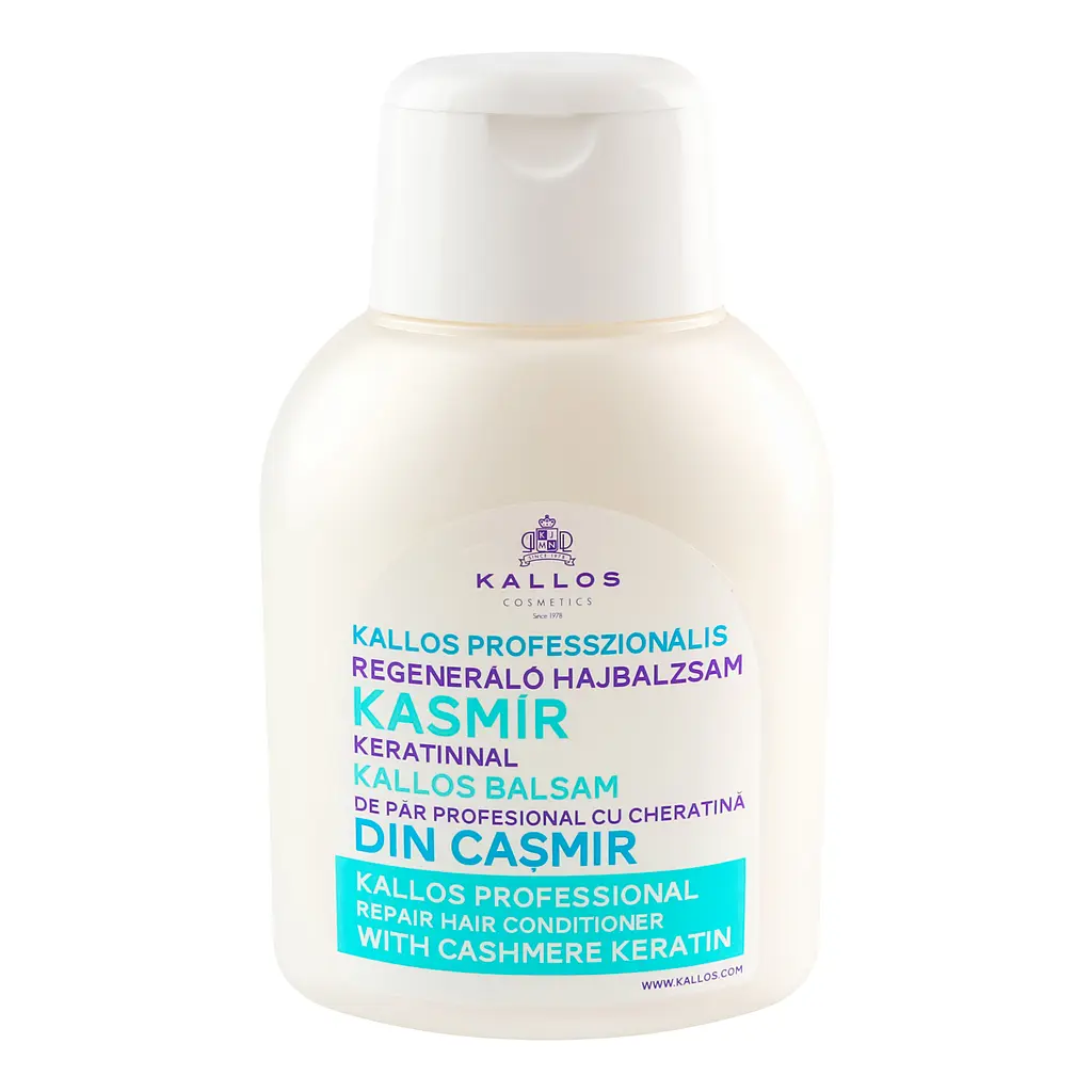Кондиционер для волос Kallos Profesional Repair Hair Conditioner With Cashmere Keratin для профессионального восстановления, 500 мл - фото 3