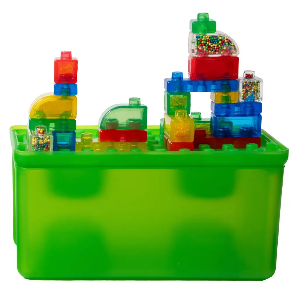 Сенсорний конструктор Jelly Blox — У кейсі 2 в 1: будуй-складай - фото 4