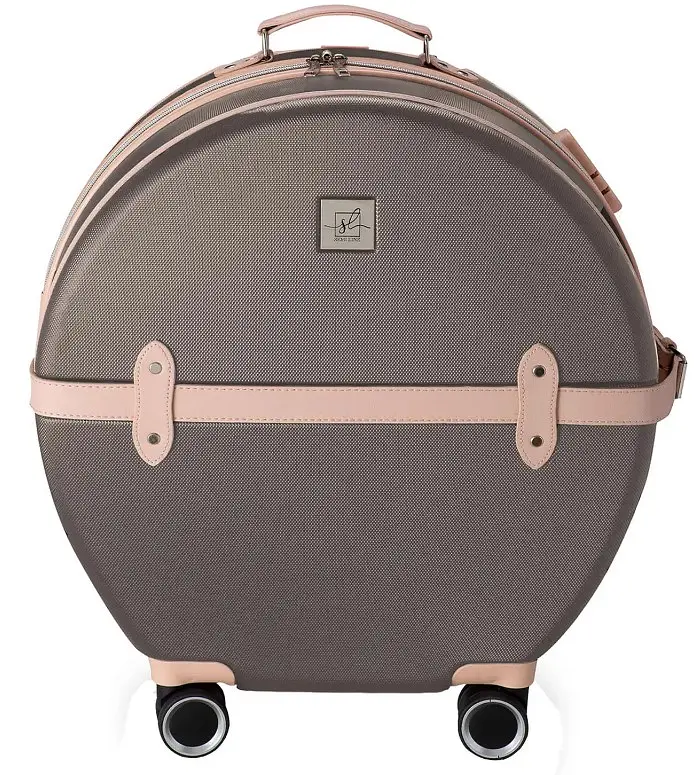 Чемодан Semi Line 24" (M) Brown/Pink Cream (T5673-3) (DAS302679) - фото 4