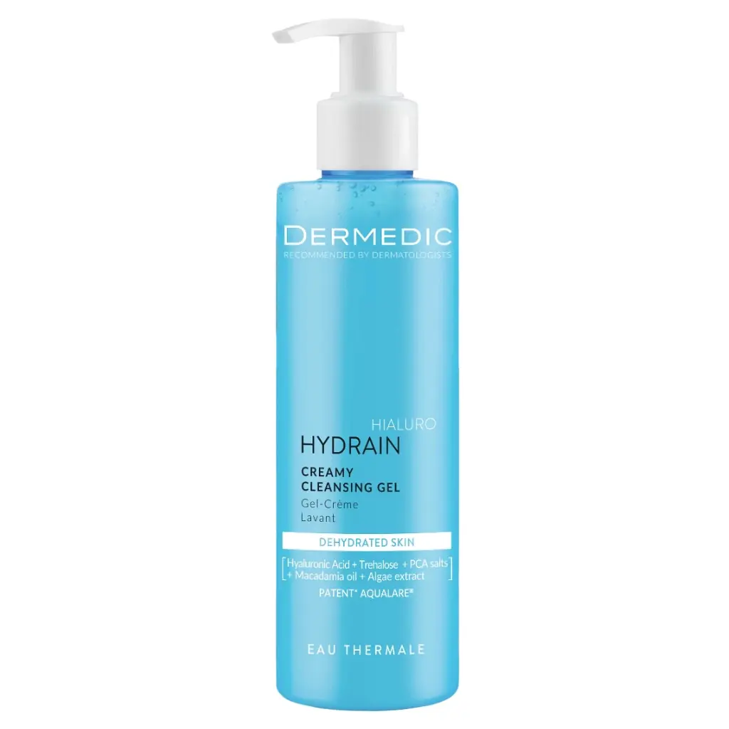 Гель для вмивання Dermedic Hydrain 3 Hialuro Creamy Cleansing Gel 200 мл (5901643170691/5901643178123)