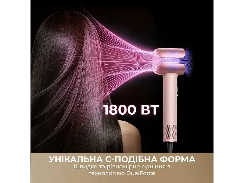 Фен MOVA Aero C Mist Pink (AMSU10-PK) - фото 3