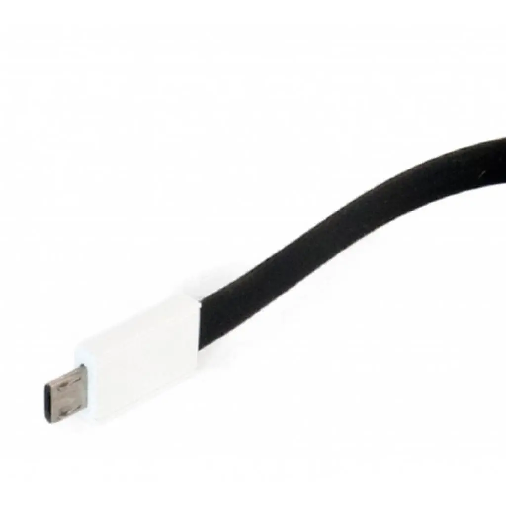 Дата кабель USB 2.0 AM to Micro 5P 0.18m black Extradigital (KBU1786) - фото 4