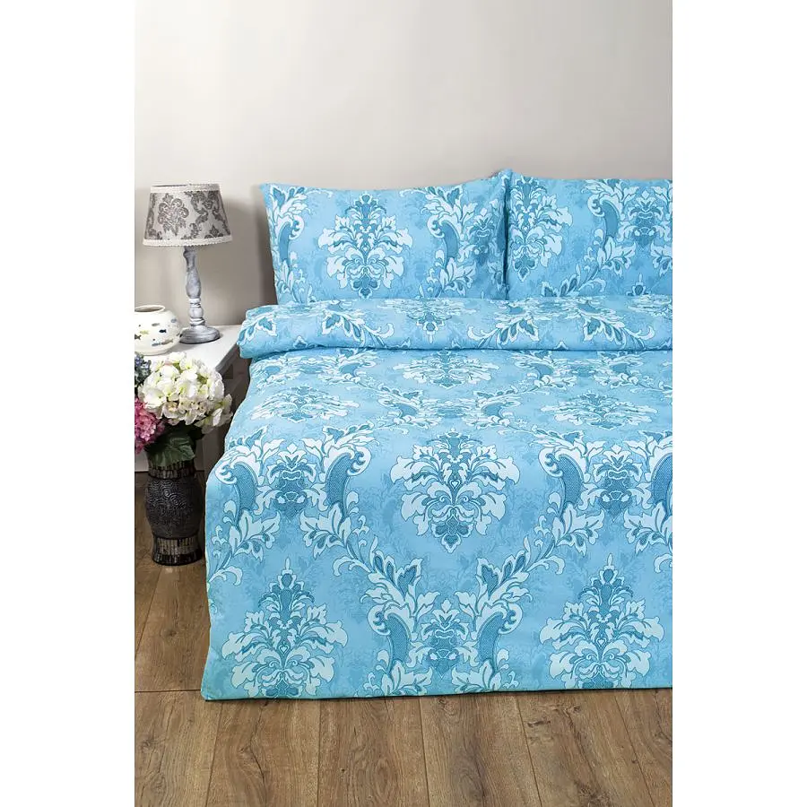 Комплект постельного белья Iris Home Евро Голубой 000165387 - фото 1