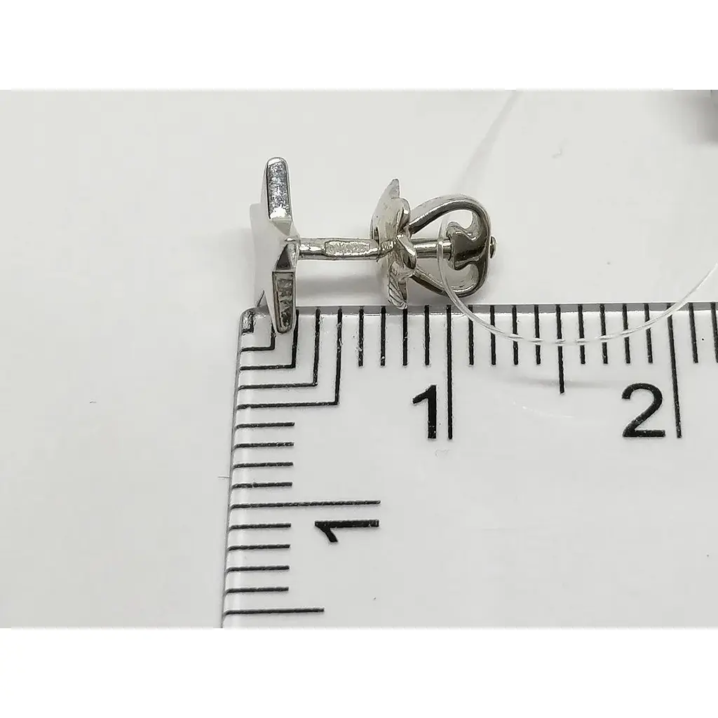 Серебряные пуссеты Qvaliz. 902-01086 - фото 4