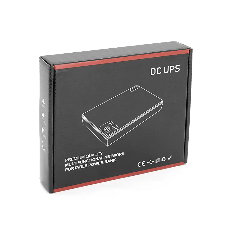 ДБЖ для роутерів/комутаторів DC1018P, 18W, Output: USB-5V, DC-5V/9V/12V, POE-15/24V, 1/2A, Li-ion 10400mAh, 160х105х32мм, 385 грам, 385 грам, - фото 5