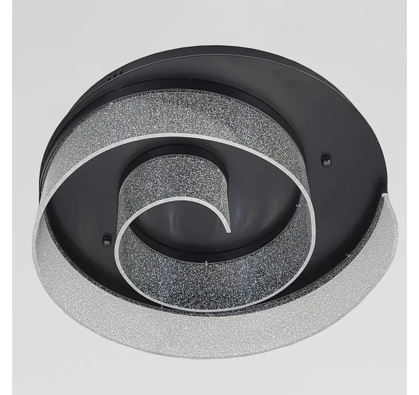 Світлодіодна люстра стельова Artlight 46112/500C-BK, 48 Вт, чорна - фото 2