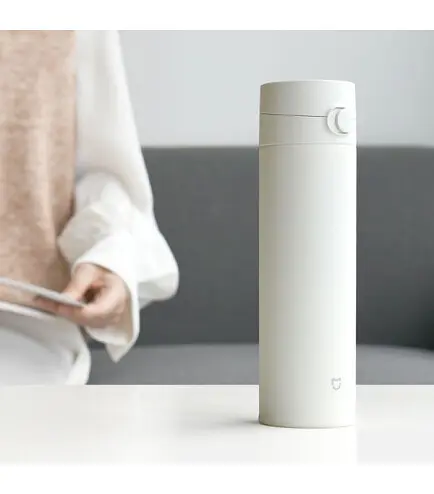 Термос MiJia Vacuum Bottle 2 480ml (MJBWB02WC) White - фото 7