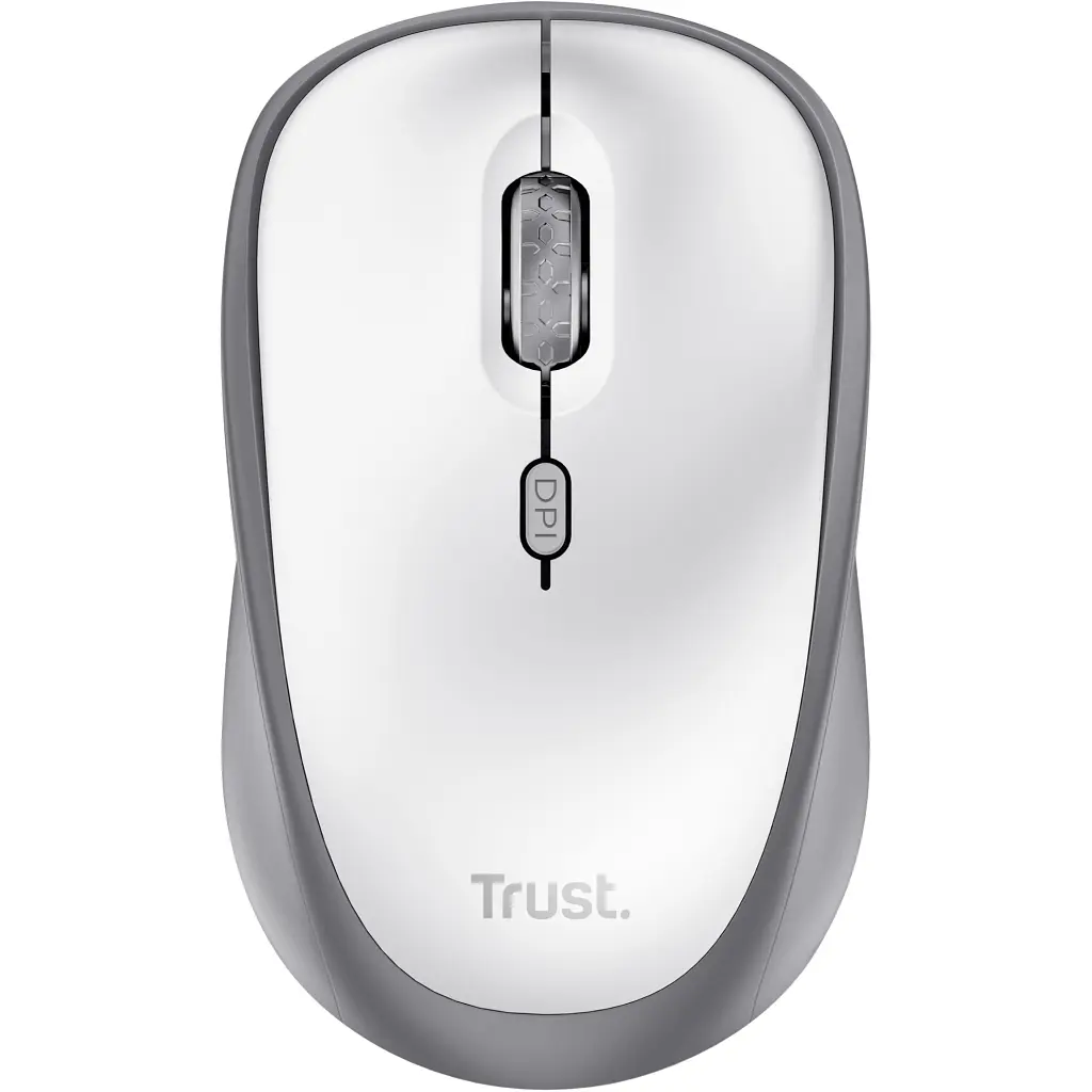 Мишка Trust Yvi+ Silent Wireless White (25513) - фото 3