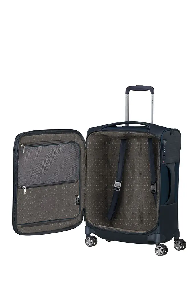Валіза 55 См Samsonite D'LITE BLUE 55x40x22(25) KG6*11302 - фото 3
