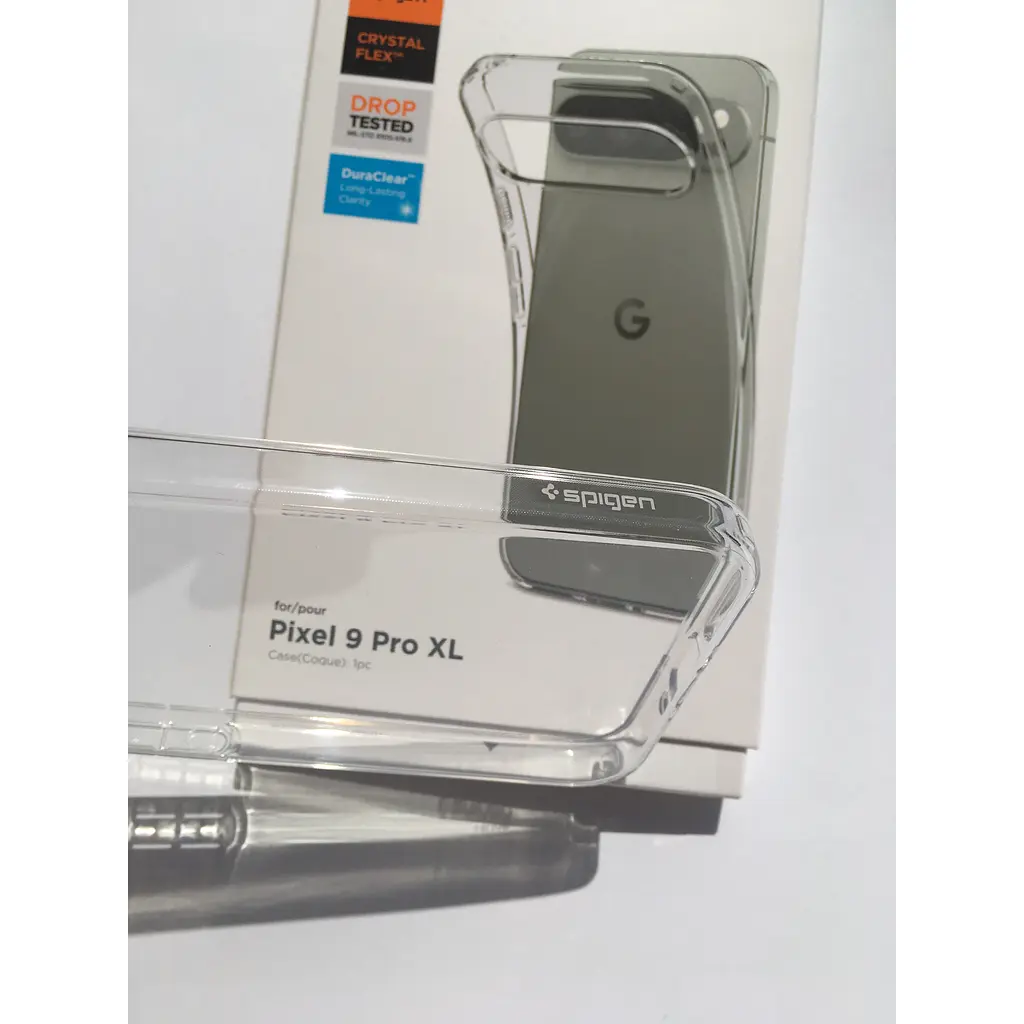 Чехол противоударный Spigen Liquid Crystal Flex для Google Pixel 9 Pro XL (6.8") Clear прозрачный ACS07739 - фото 4