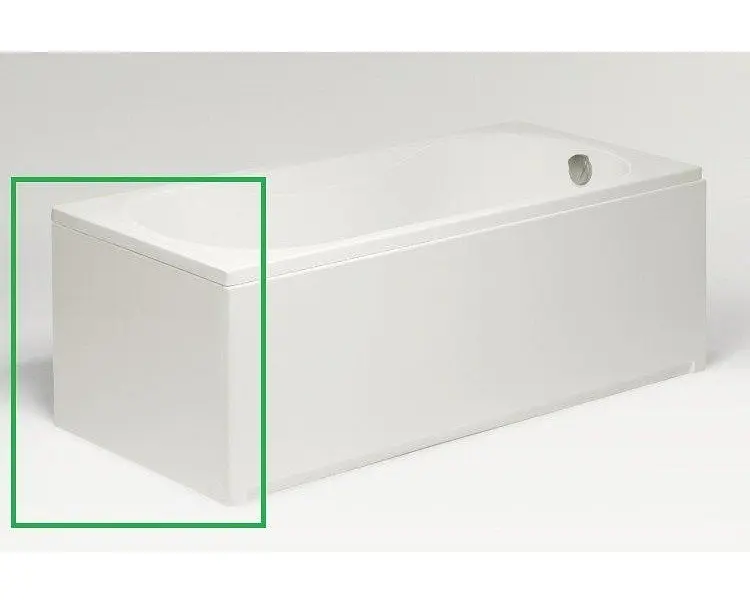 Панель для ванни Radaway Itea 90x58 збоку, білу (OBEX.090.58WH) - фото 2