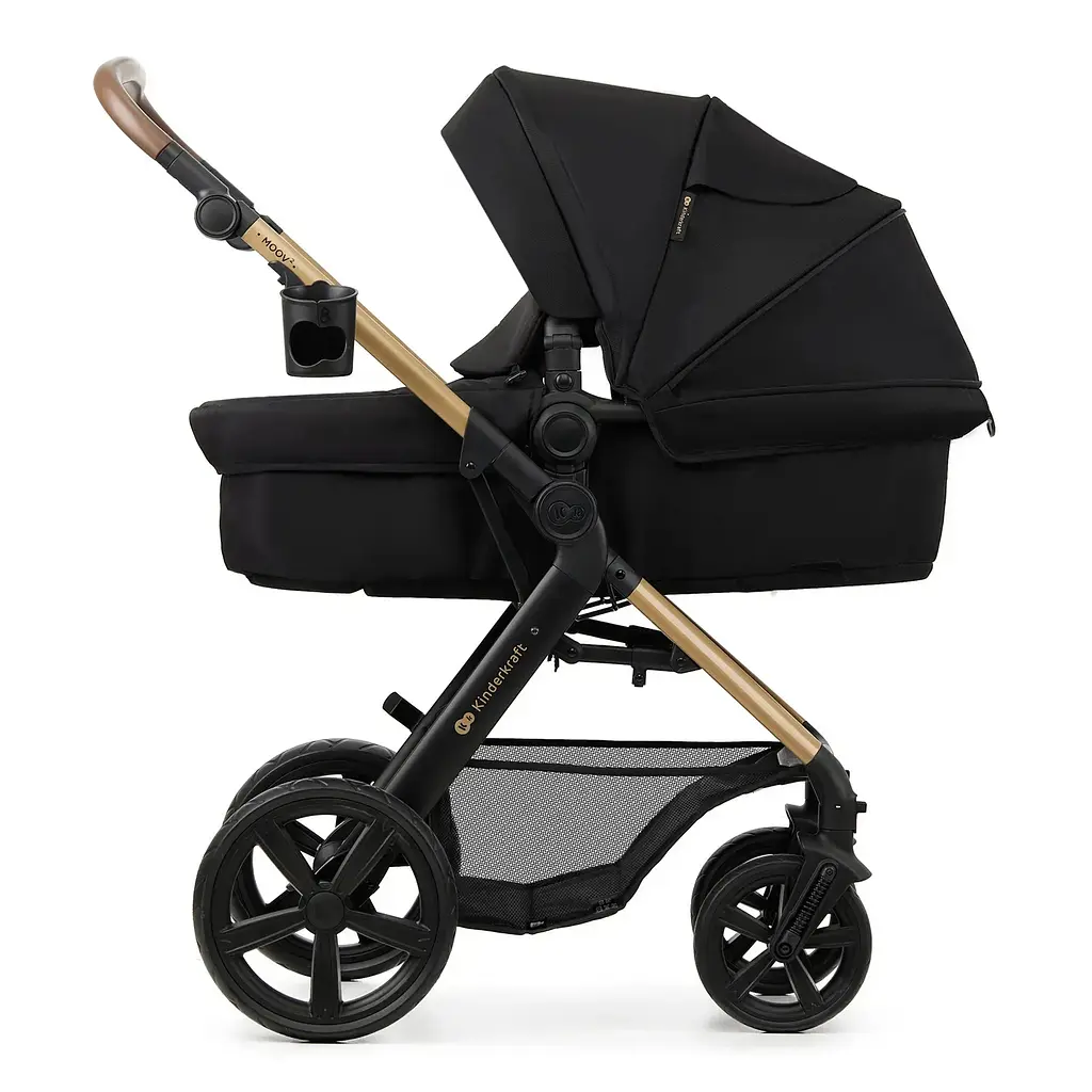 Універсальна коляска 3 в 1 Kinderkraft Moov 2 Pure Black (KSMOOV02BLKEV00) - фото 2