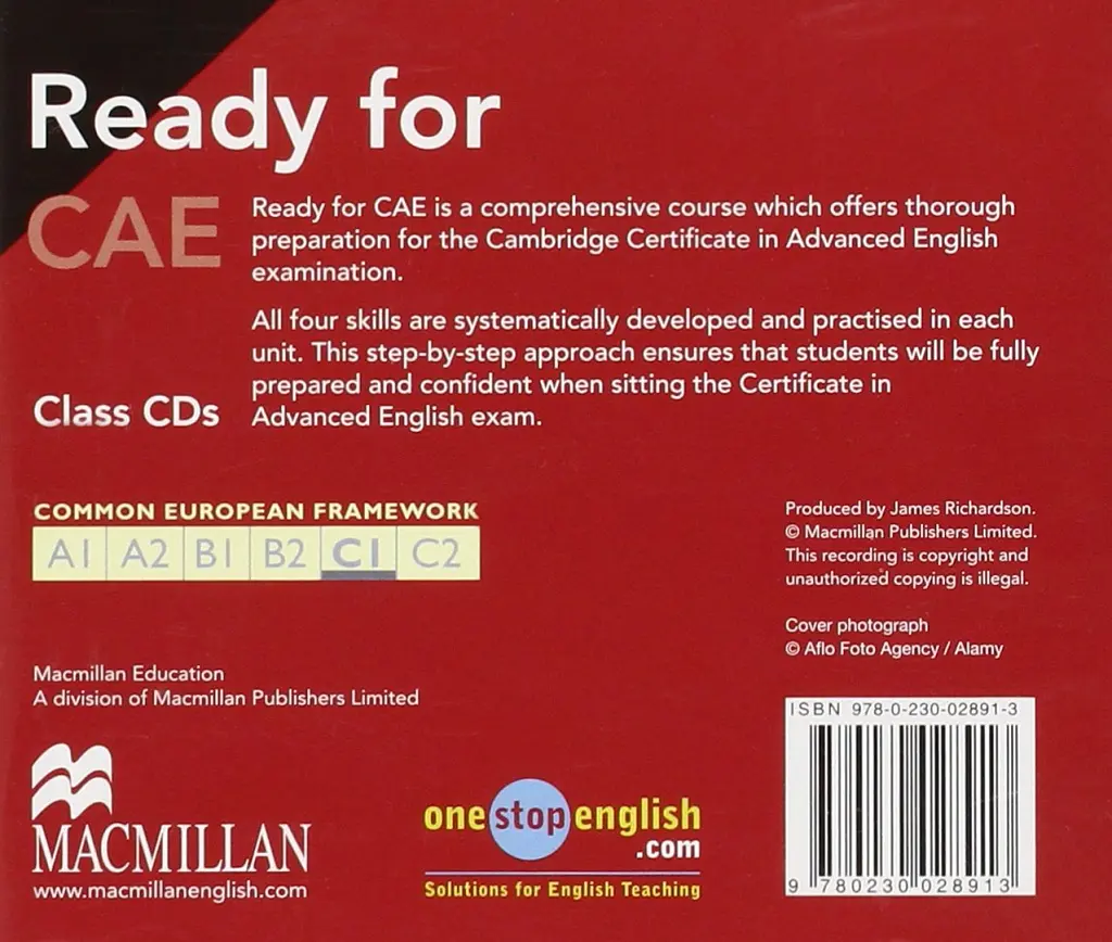 New Ready for CAE. Audio CDs - Рой Норріс - фото 2