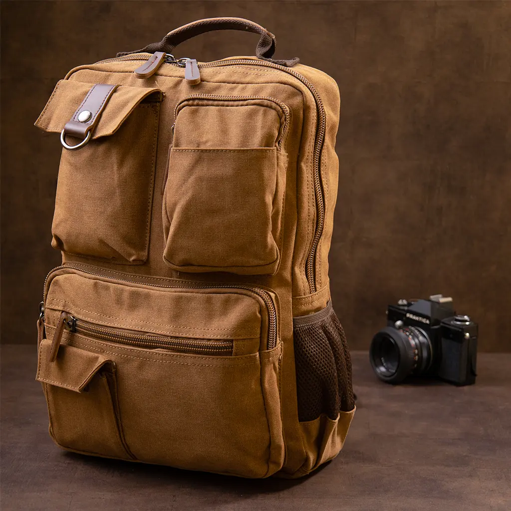 Текстильний рюкзак Vintage 30х42х15 см sum0014956 - фото 6