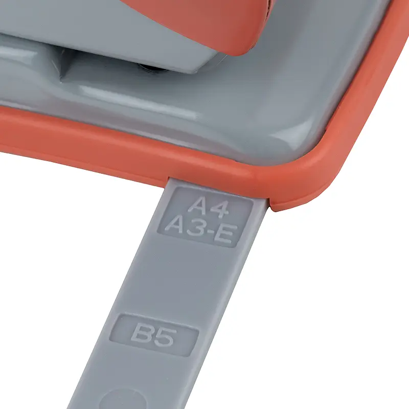 Діркопробивач Axent Exakt-2 Earth colors металевий 30 аркушів кораловий (3930-28-A) - фото 3