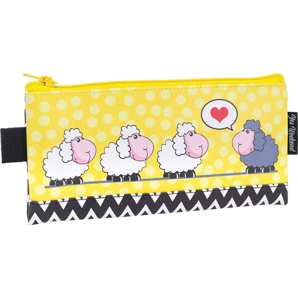 Пенал-косметичка Yes Love sheeps 21х10 см (531391)