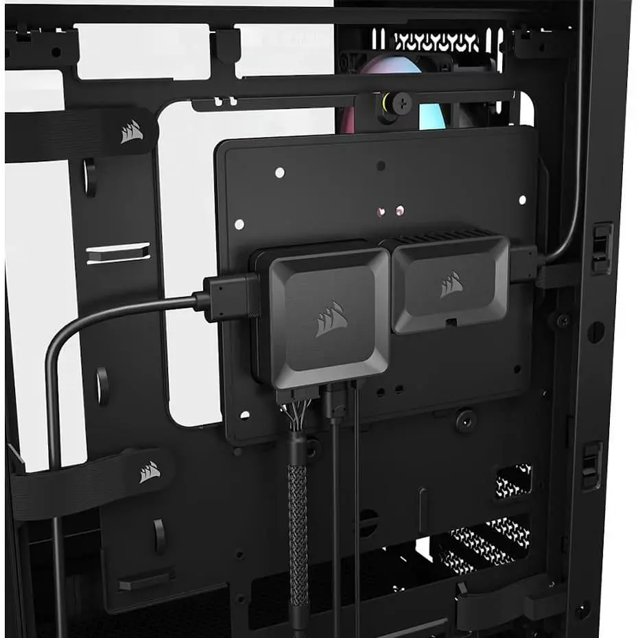 Корпус Corsair FRAME 4000D LCD RS ARGB Tempered Glass без БП Black (CC-9011326-WW) - фото 11