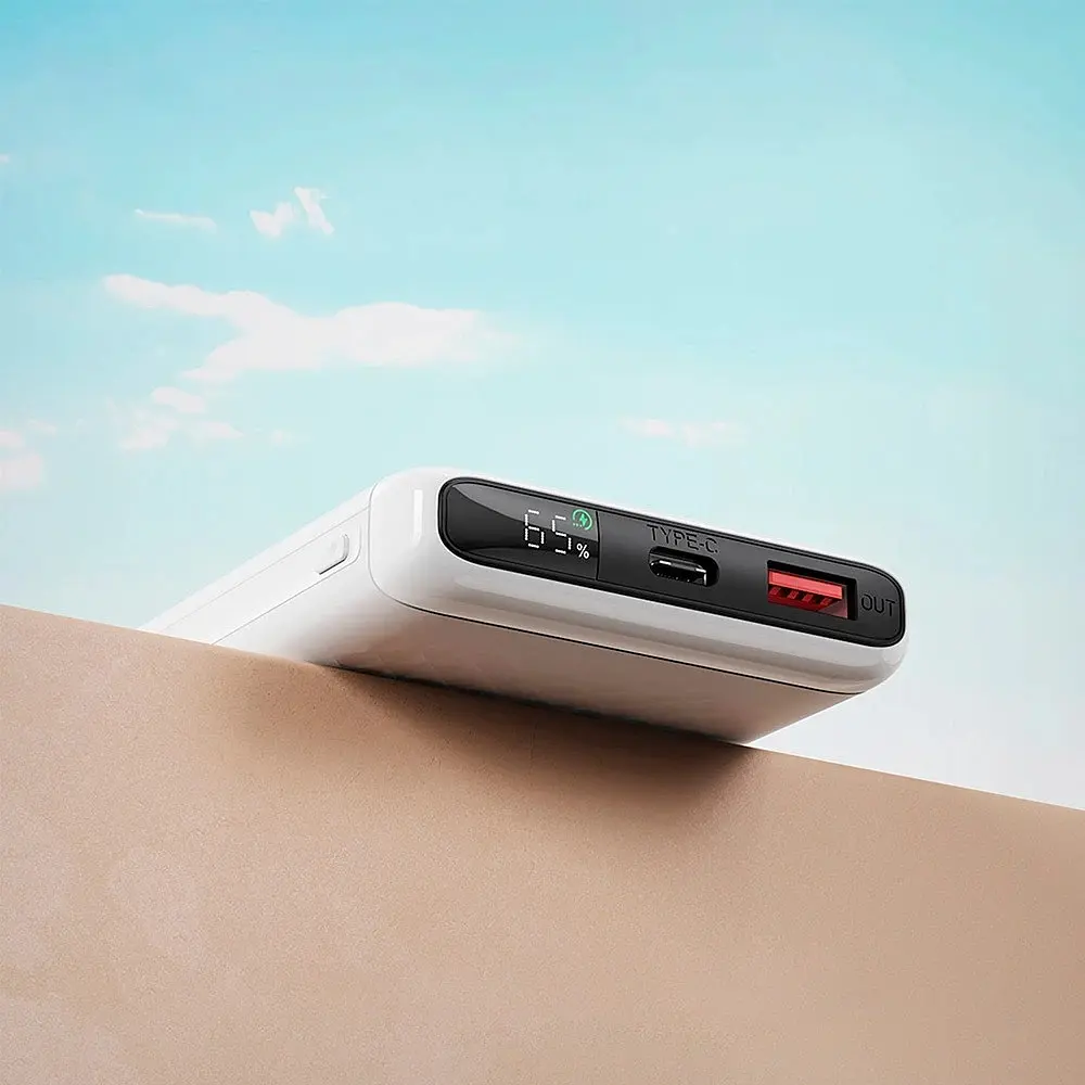Зовнішній акумулятор XO PB308 10000 mAh PD20W + QC 3.0 22.5W чорний - фото 6