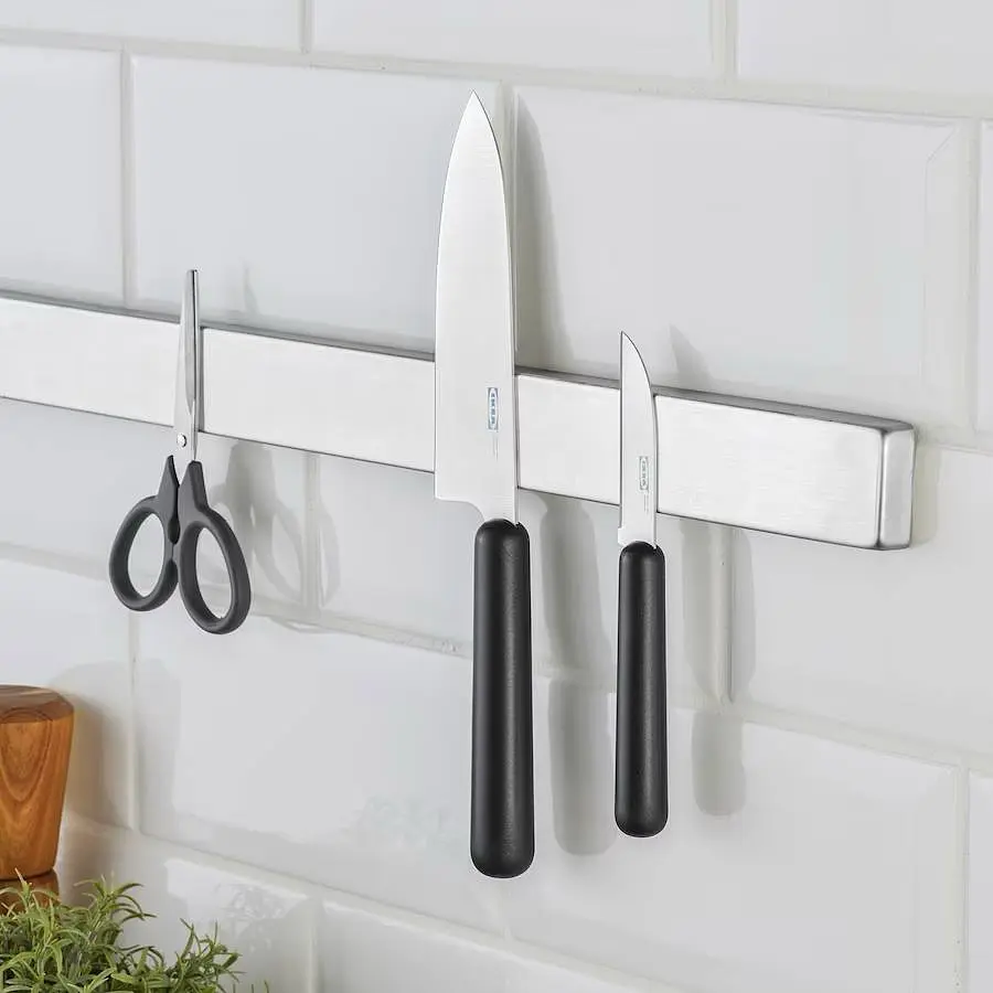Набір кухонних ножів IKEA 2 шт.: кухарський 14 см + ніж для овочів 7 см - фото 3