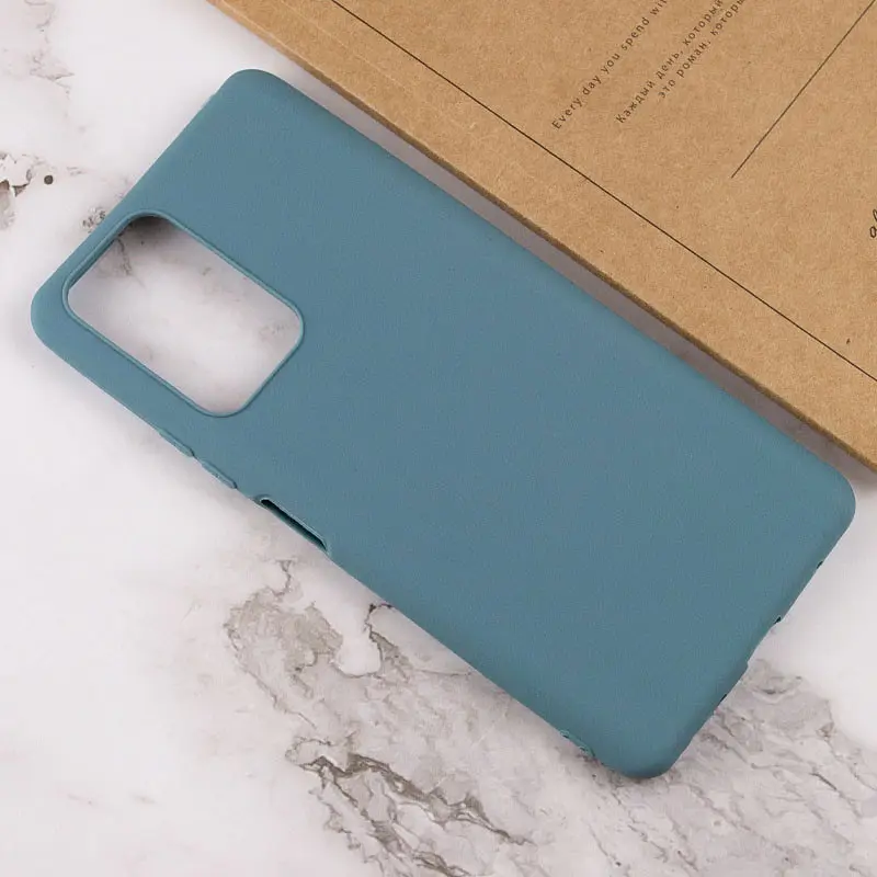 Силіконовий чохол Candy для Xiaomi Poco M5 Синій / Powder Blue - фото 4