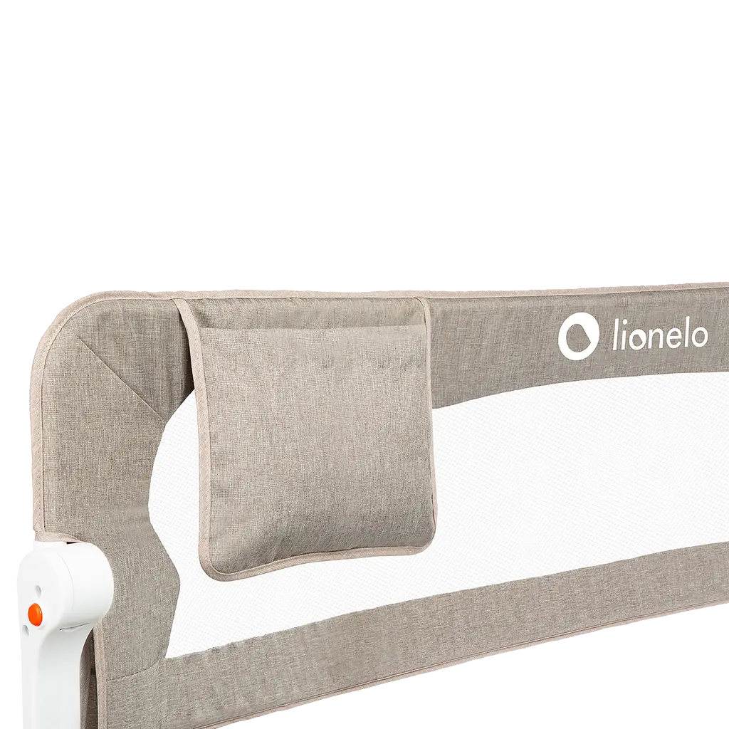 Защитный барьер для кровати Lionelo Eva Beige Melange, бежевый (LO.EV04) - фото 5