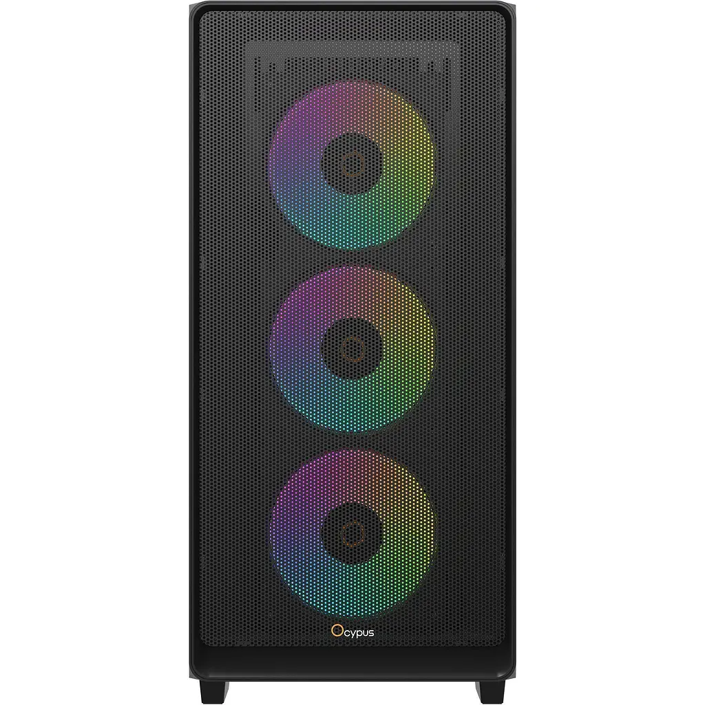 Корпус Ocypus Gamma C60 ARGB Black (GAMMA-C60-BKG400XX-GL) [165765] - фото 2
