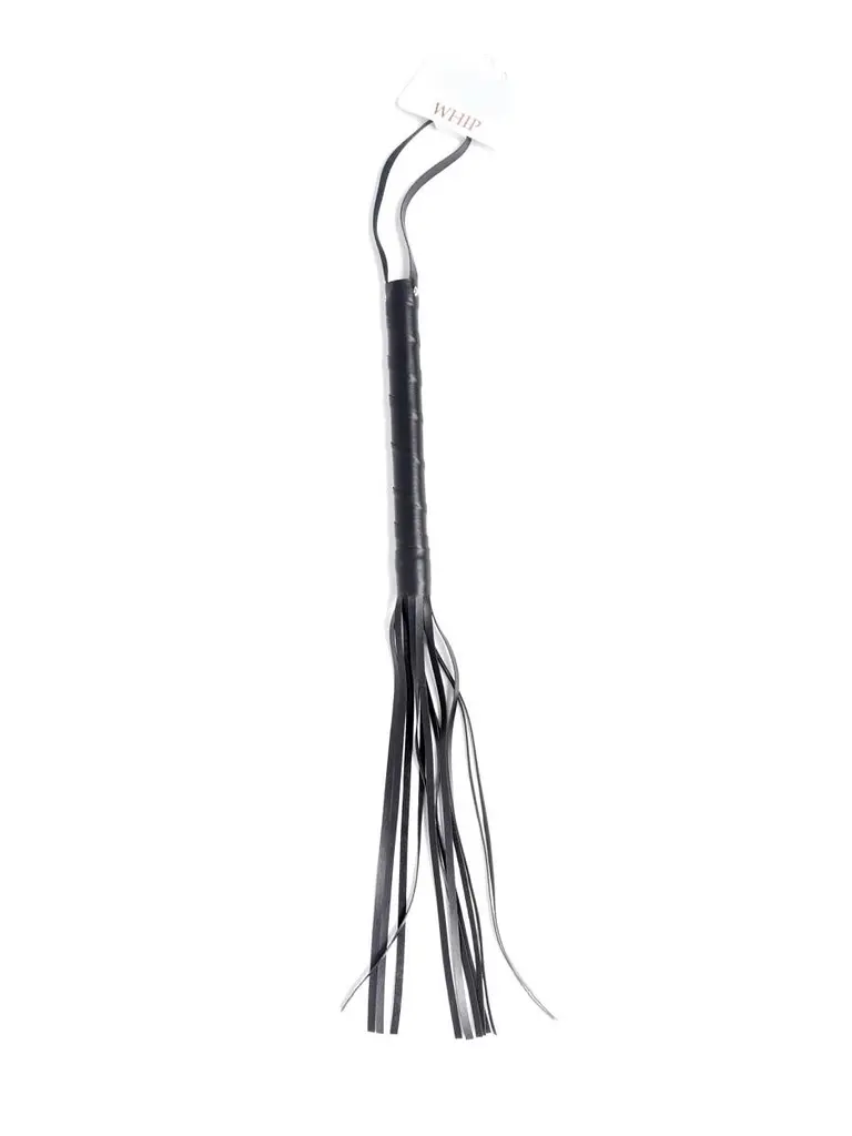 Батіг Fetish B - Series Whip, 50 см (чорний) - фото 4