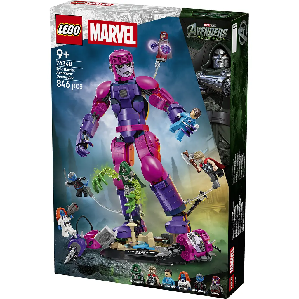 Конструктор LEGO Super Heroes Marvel Легендарна битва: Месники Судний день 846 ел. (76348) - фото 4